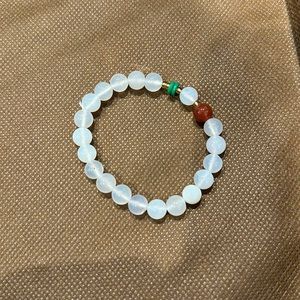 White jade bracelet